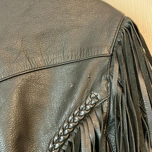 Open Road for Wilson's Fringe Leather Jacket - Vintage - Picture 3 of 6